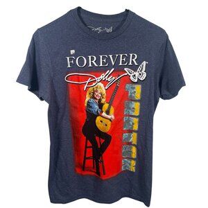 New Dolly Parton Forever T Shirt Womens Small Cotton Blend SS Crew Neck NWOT